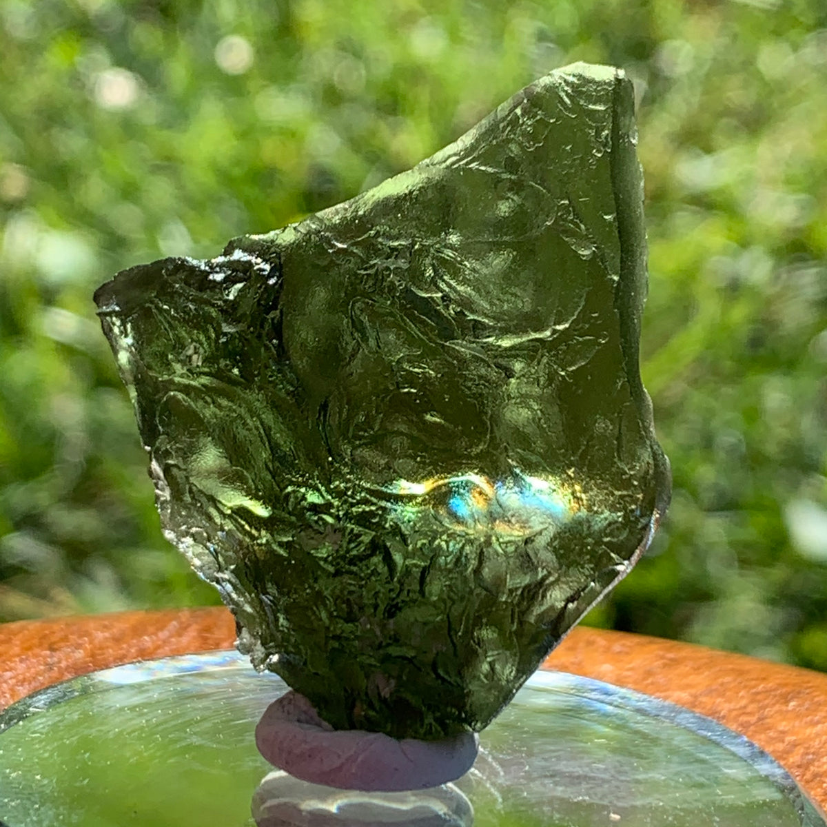 Moldavite Genuine Certified Czech Republic 10.4 grams-Moldavite Life