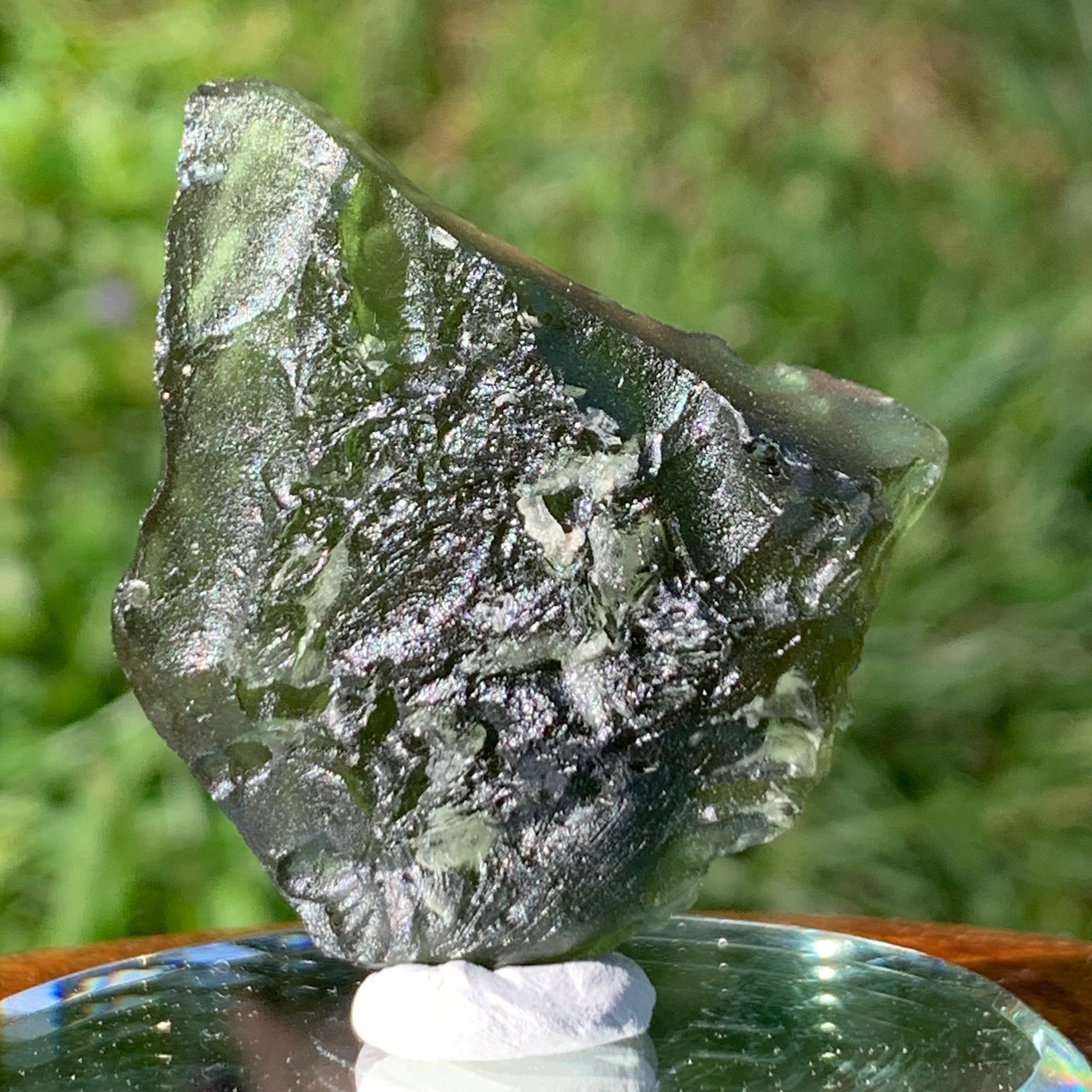 Moldavite Genuine Certified Czech Republic 10.4 grams-Moldavite Life