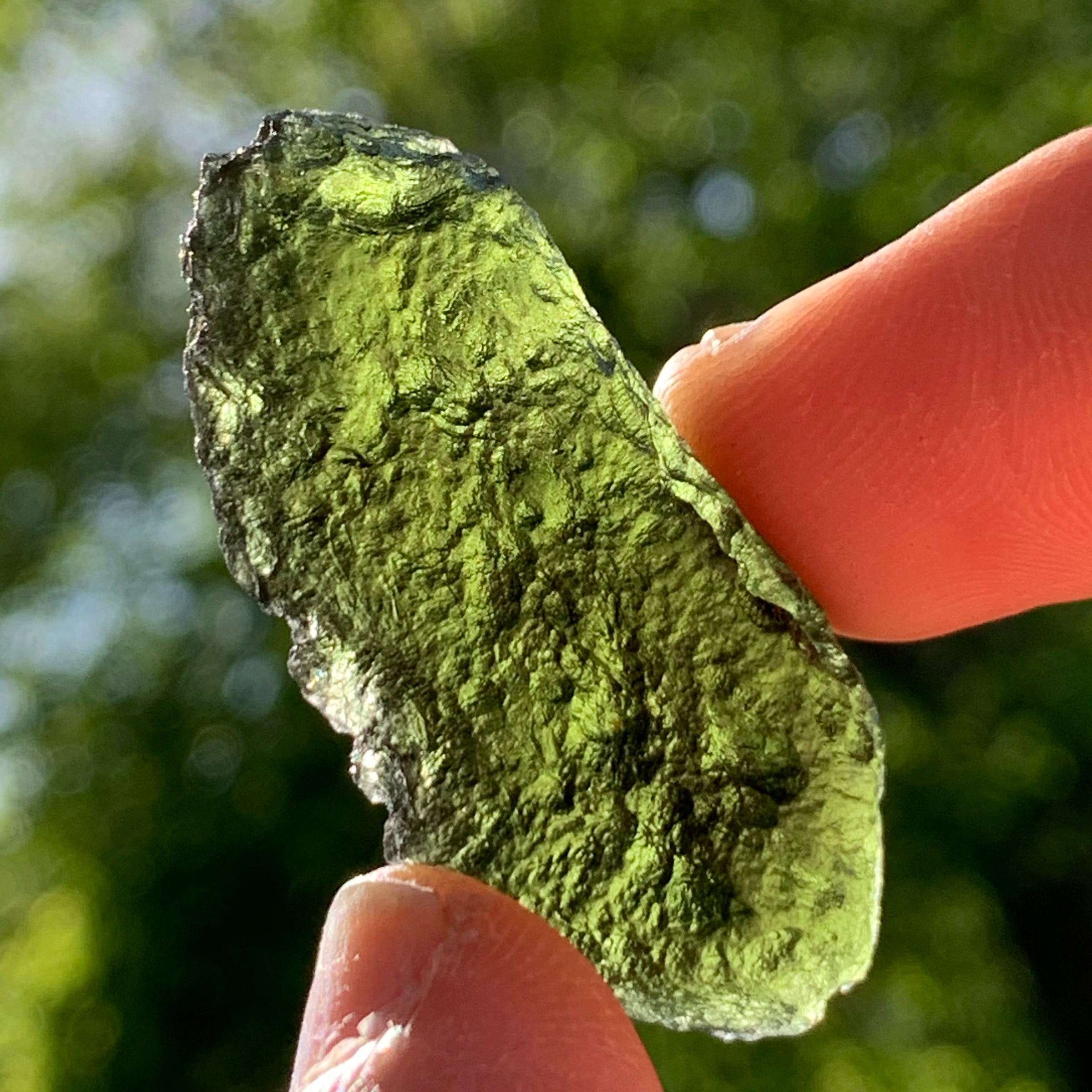 Moldavite Genuine Certified Czech Republic 15 grams-Moldavite Life