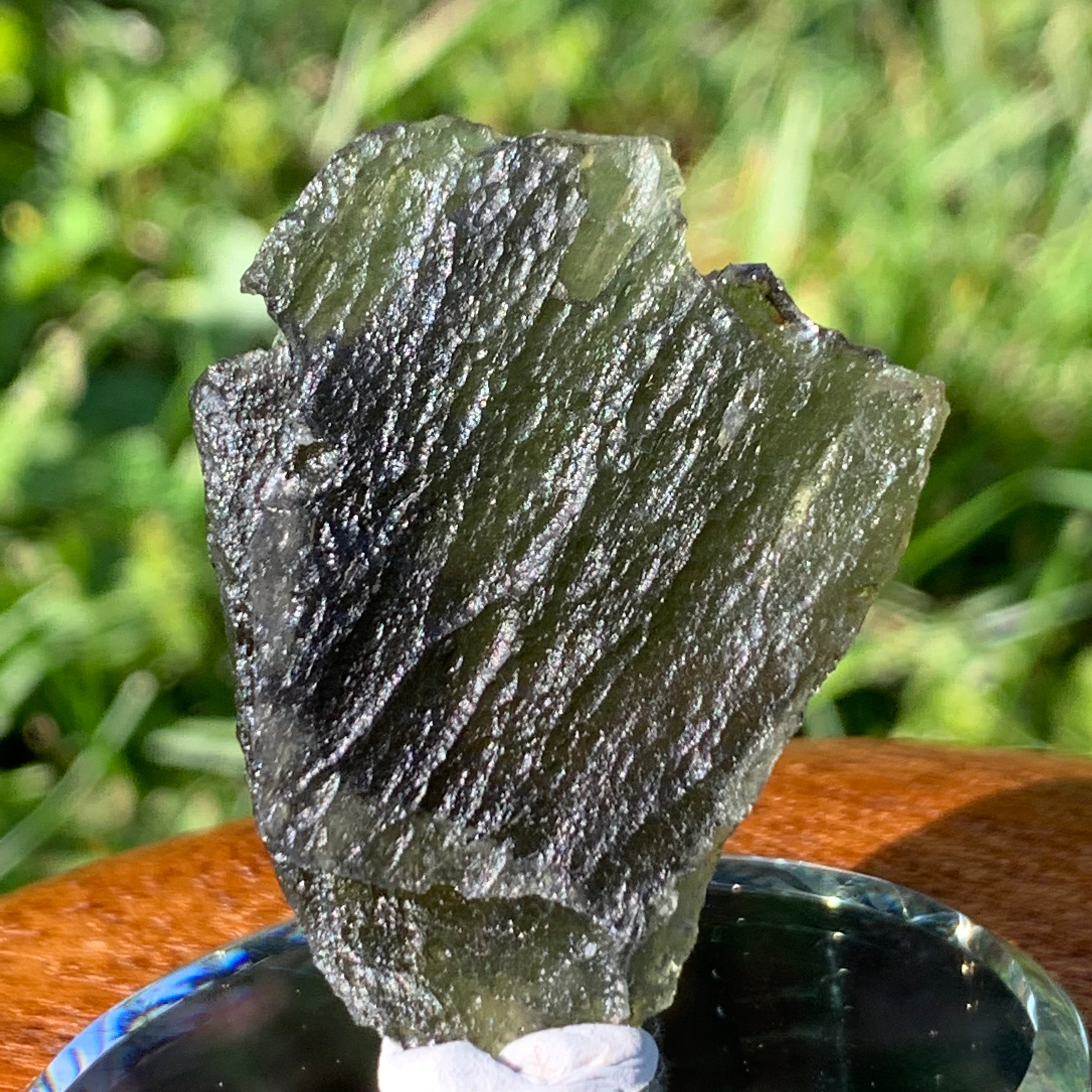 Moldavite Genuine Certified Czech Republic 8.7 grams-Moldavite Life