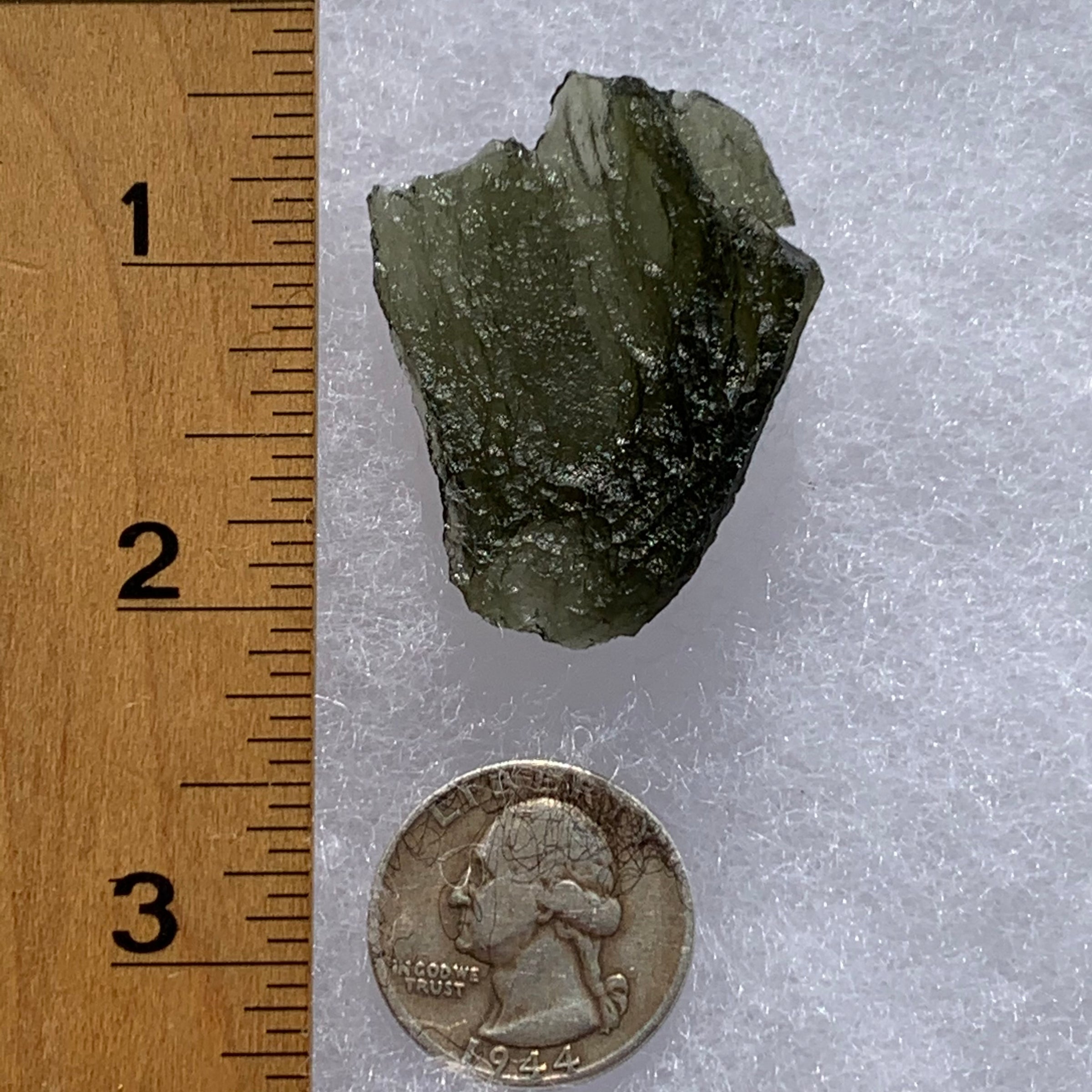 Moldavite Genuine Certified Czech Republic 8.7 grams-Moldavite Life