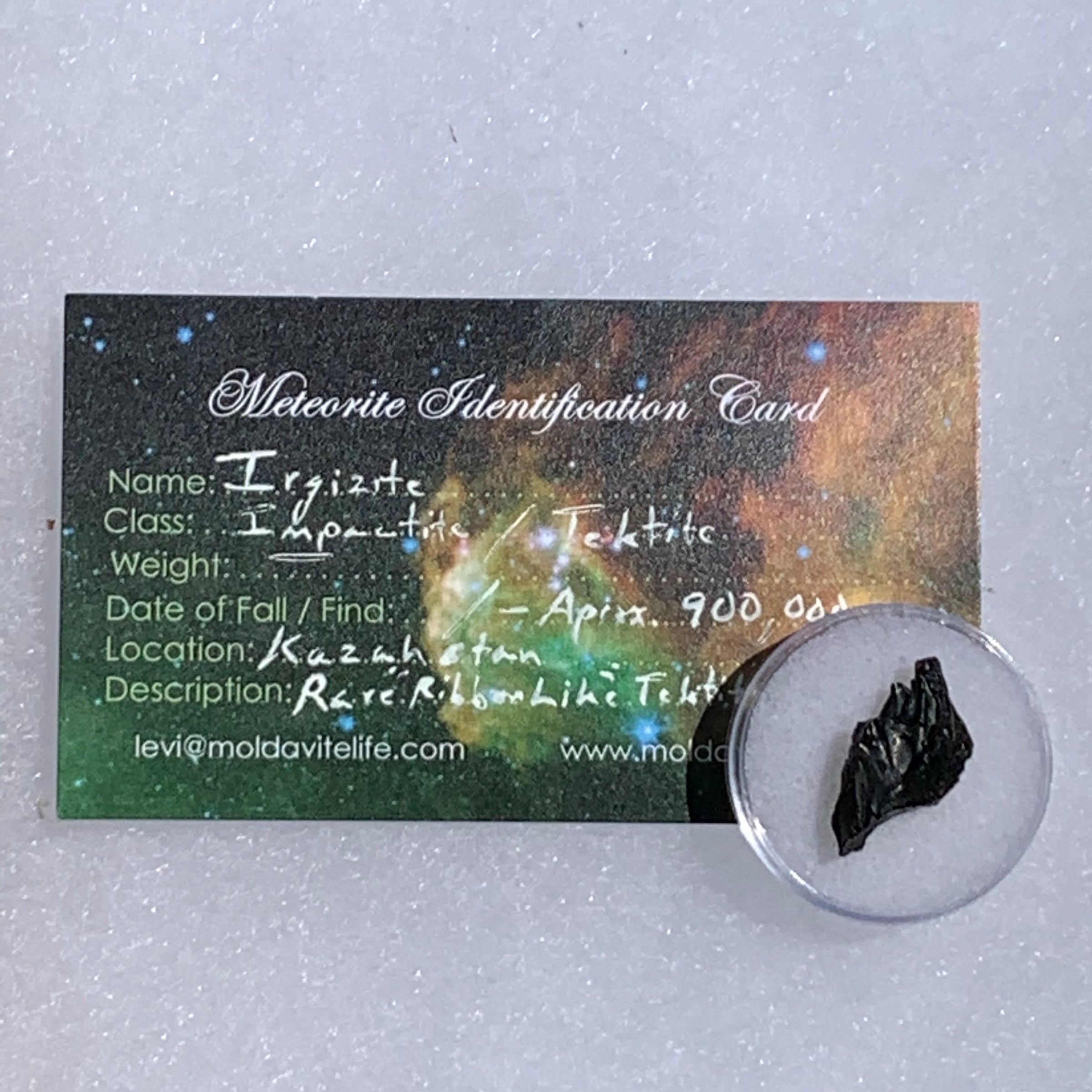 Irgizite Tektite-Moldavite Life