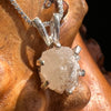 Raw Phenacite Crystal Pendant Sterling Colorado #2666
