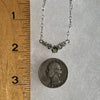 Danburite Moldavite 5 Gem Necklace Sterling Silver-Moldavite Life