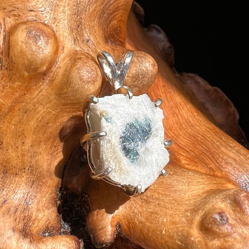 Euphoralite "Snowball" Pendant Sterling Silver #2643