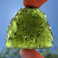 Large Moldavite Genuine Certified Czech Republic 40 grams 1025-Moldavite Life