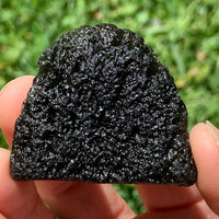 Large Moldavite Genuine Certified Czech Republic 40 grams 1025-Moldavite Life