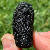 Large Moldavite Genuine Certified Czech Republic 40 grams 1025-Moldavite Life