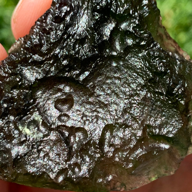 Large Moldavite Genuine Certified Czech Republic 23.3 grams 1027-Moldavite Life