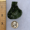 Large Moldavite Genuine Certified Czech Republic 23.3 grams 1027-Moldavite Life