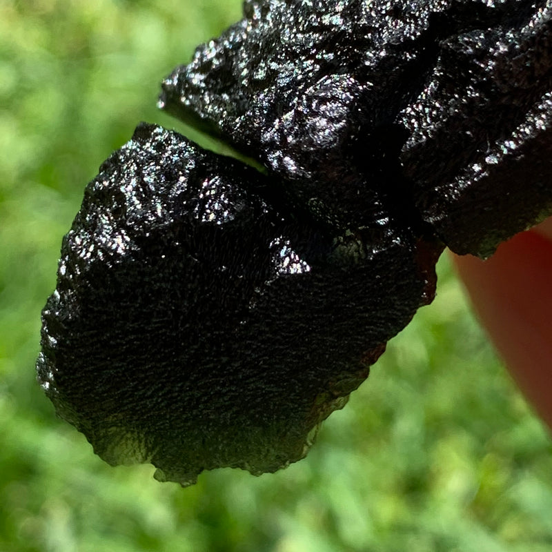 Large Moldavite Genuine Certified Czech Republic 53.9 grams 1029-Moldavite Life