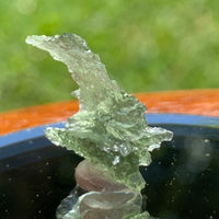 Angel Chime Moldavite Genuine Certified 0.8 Grams 21-Moldavite Life