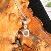 Rose Quartz Moldavite Necklace Sterling Silver Small-Moldavite Life