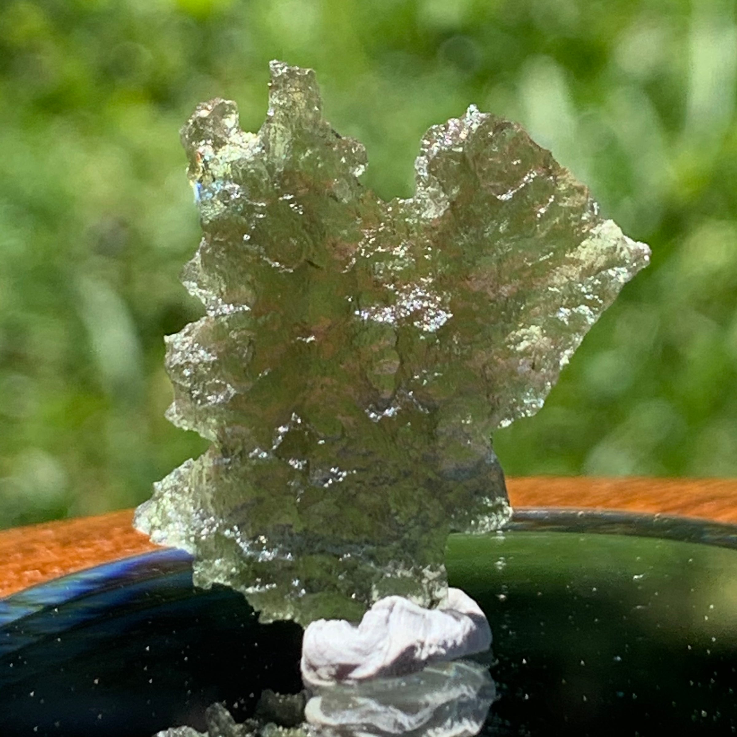 Angel Chime Moldavite Genuine Certified 1.1 Grams 32-Moldavite Life