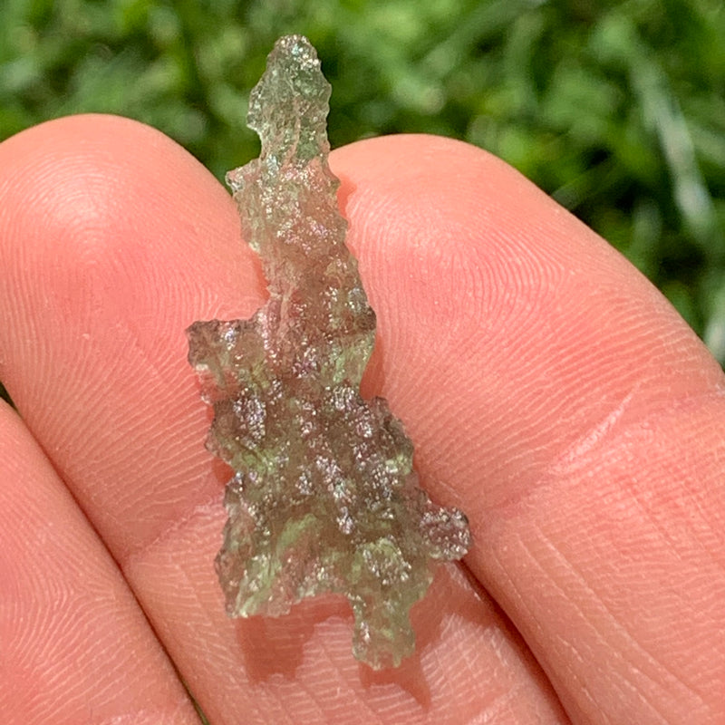 Angel Chime Moldavite Genuine Certified 0.9 Grams 35-Moldavite Life