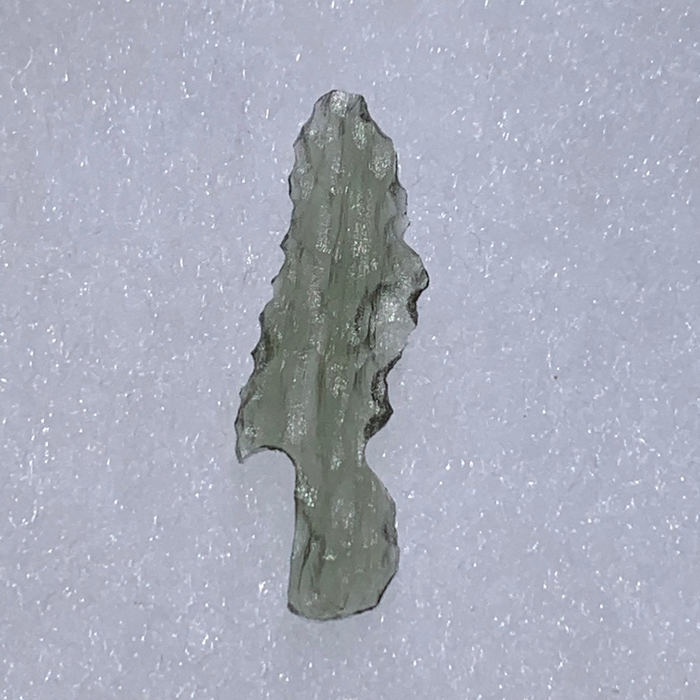Angel Chime Moldavite Genuine Certified 0.9 Grams 37-Moldavite Life