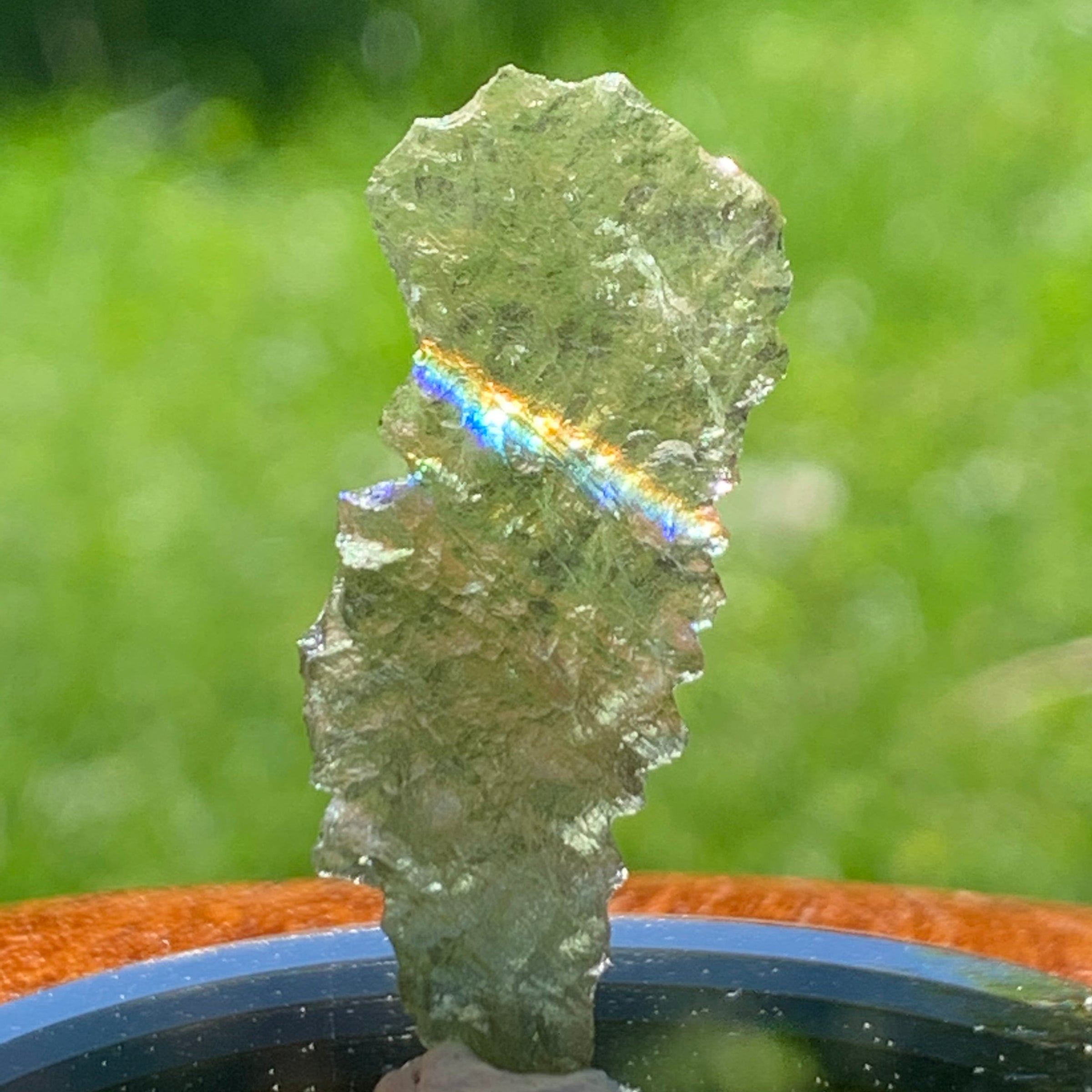 Angel Chime Moldavite Genuine Certified 1.5 Grams 40-Moldavite Life