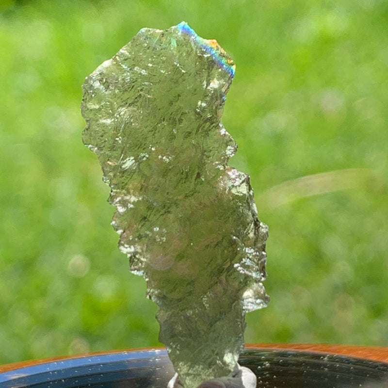 Angel Chime Moldavite Genuine Certified 1.5 Grams 40-Moldavite Life