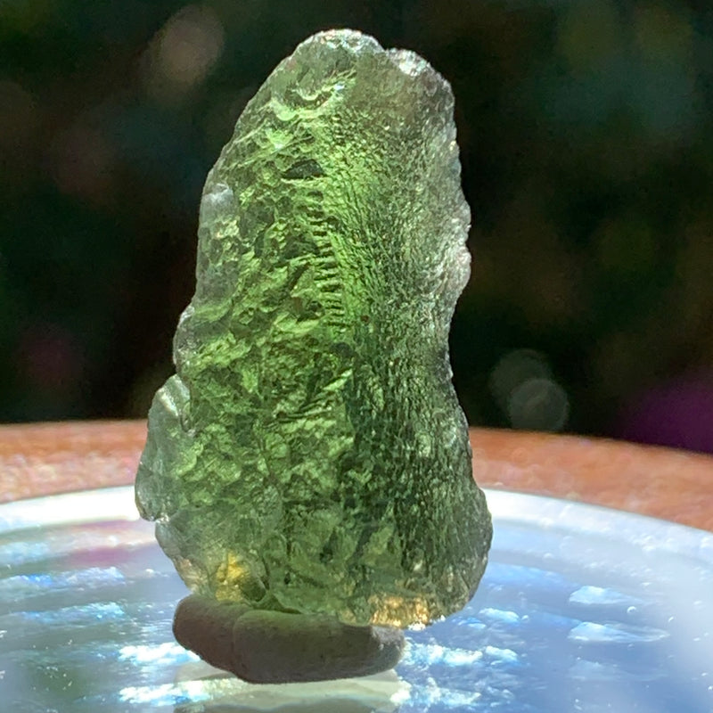 Moldavite Genuine Certified Czech Republic 3.3 grams