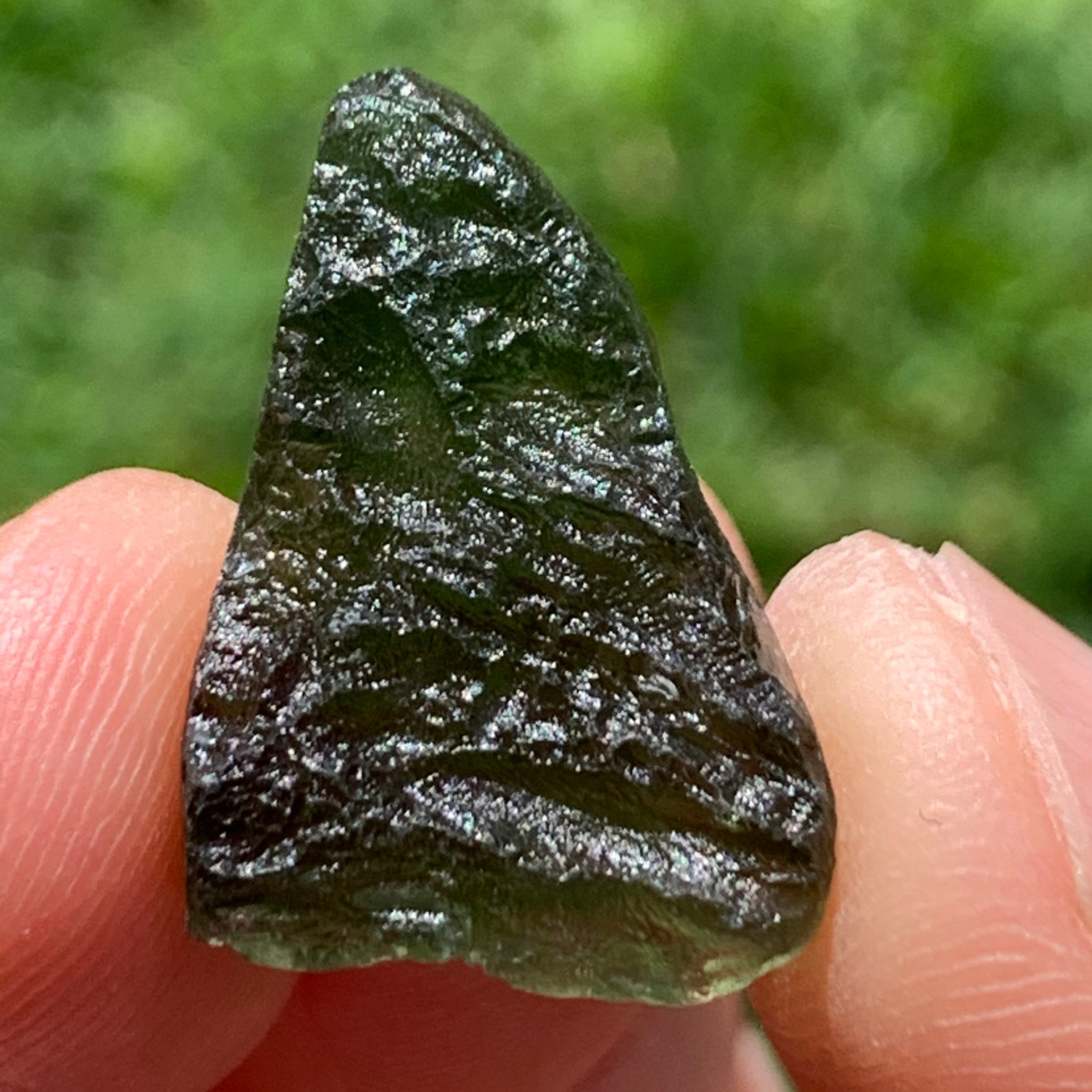 Moldavite Genuine Certified Czech Republic 3.3 grams