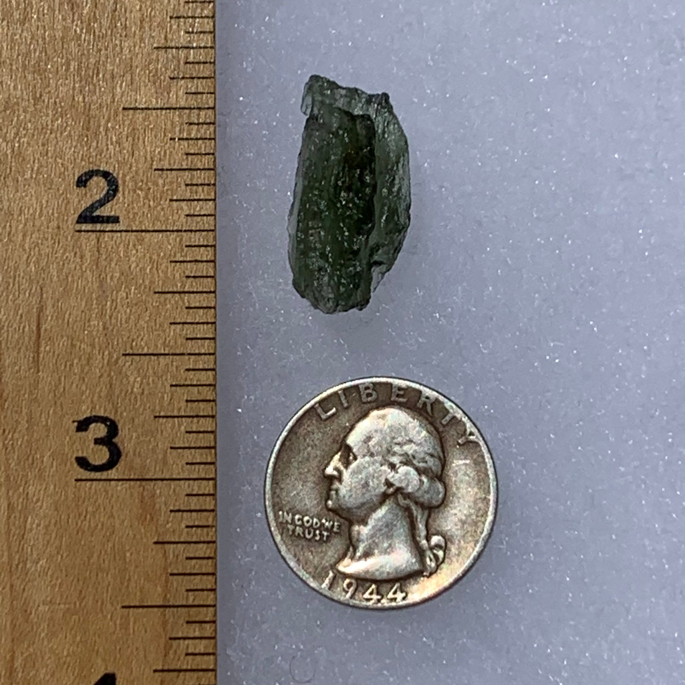 Moldavite Genuine Certified Czech Republic 2.1 grams