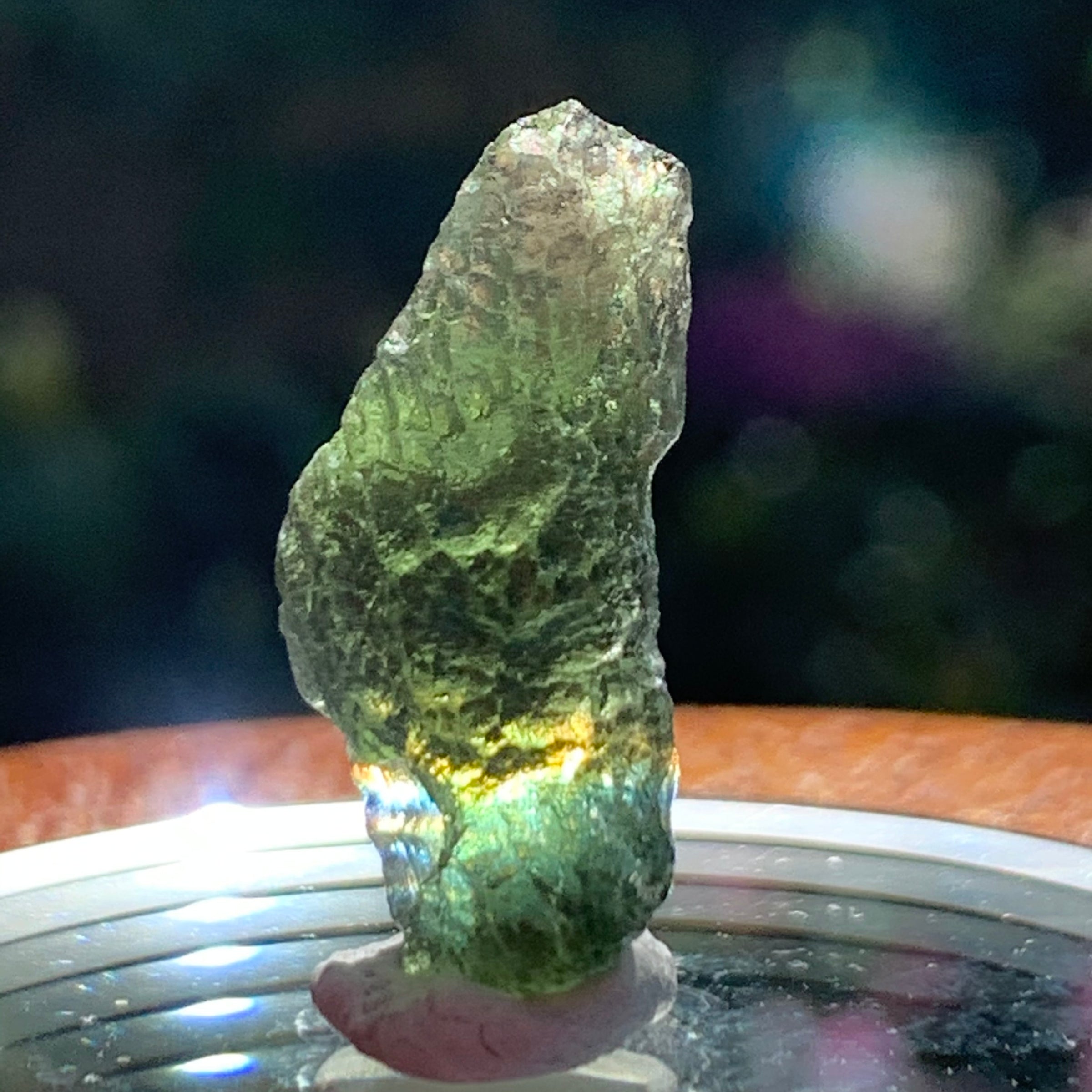 Moldavite Genuine Certified Czech Republic 2.2 grams