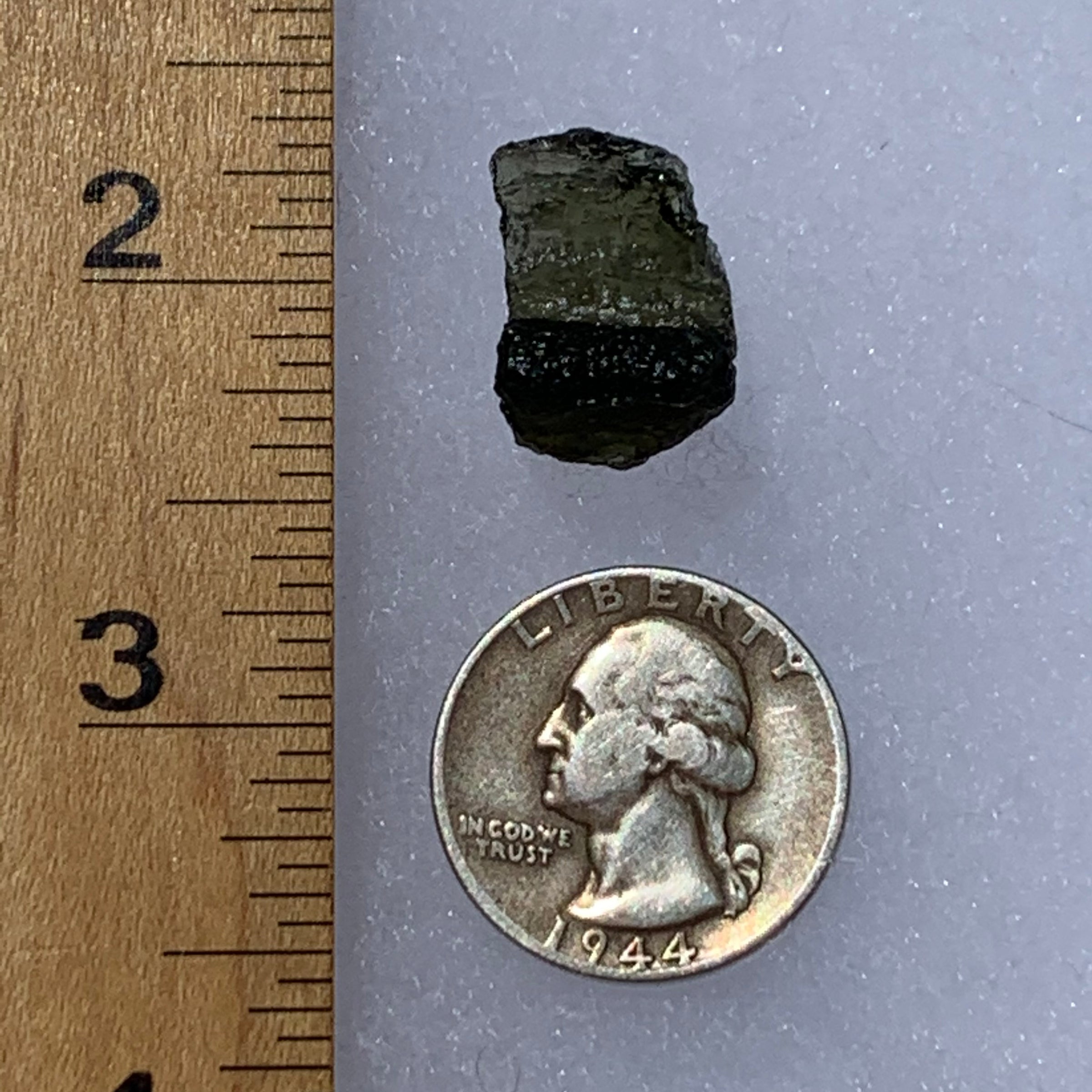 Moldavite Genuine Certified Czech Republic 2.4 grams