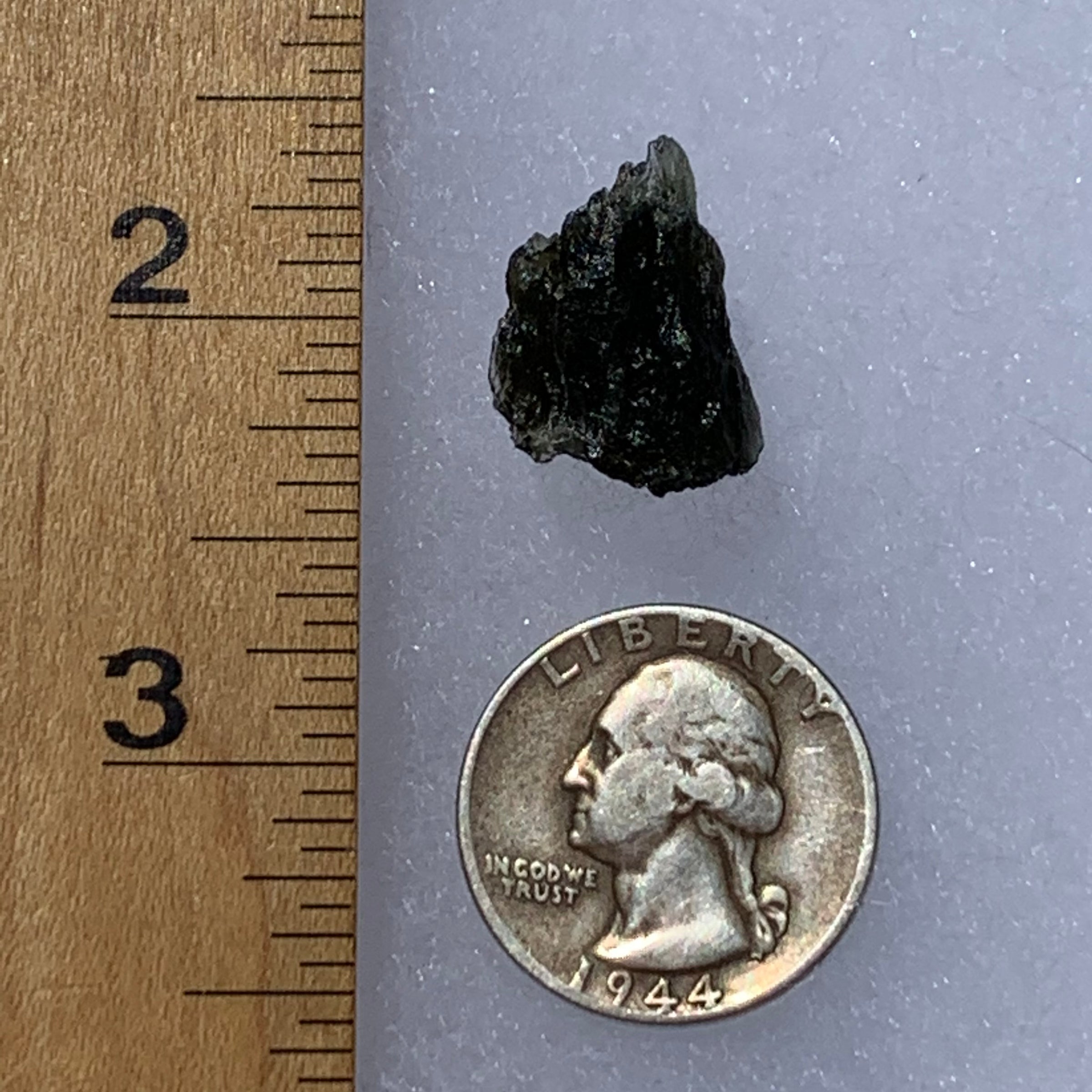 Moldavite Genuine Certified Czech Republic 2.6 grams