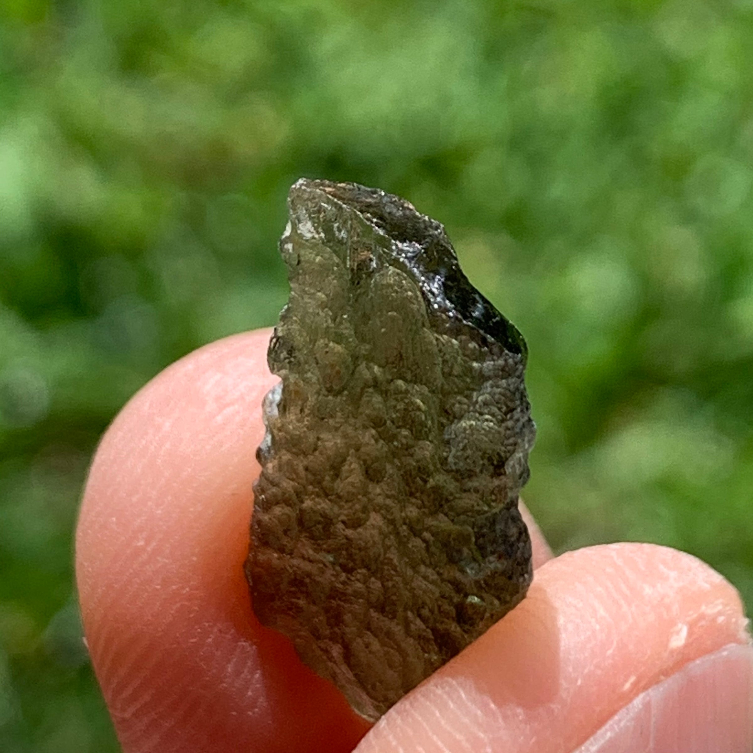 Moldavite Genuine Certified Czech Republic 1.3 grams