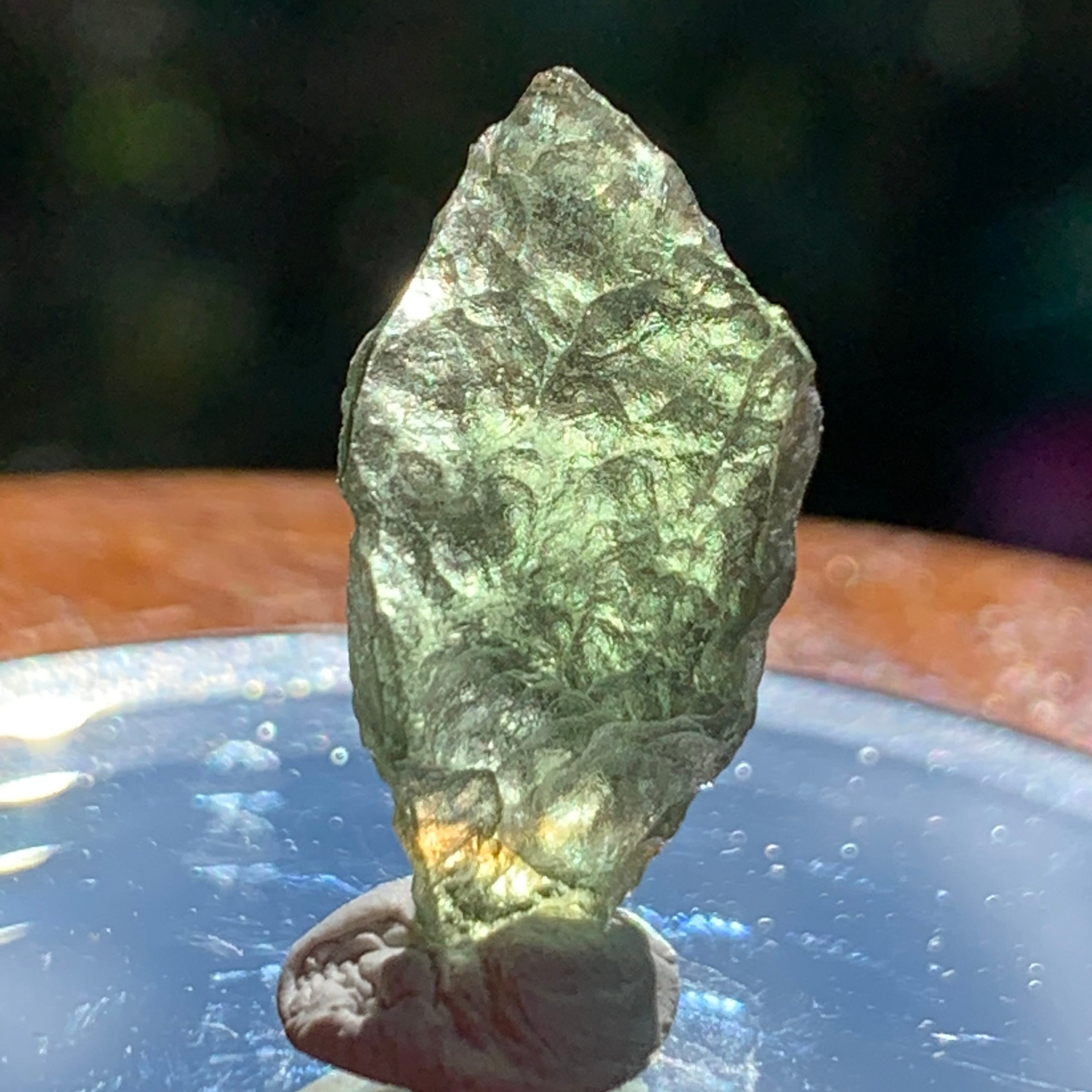 Moldavite Genuine Certified Czech Republic 1.1 grams