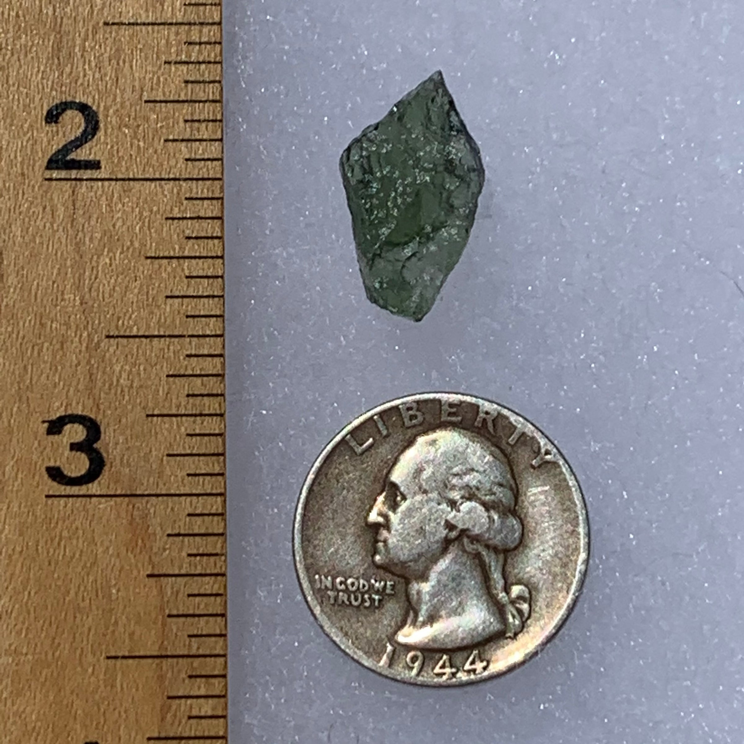 Moldavite Genuine Certified Czech Republic 1.1 grams