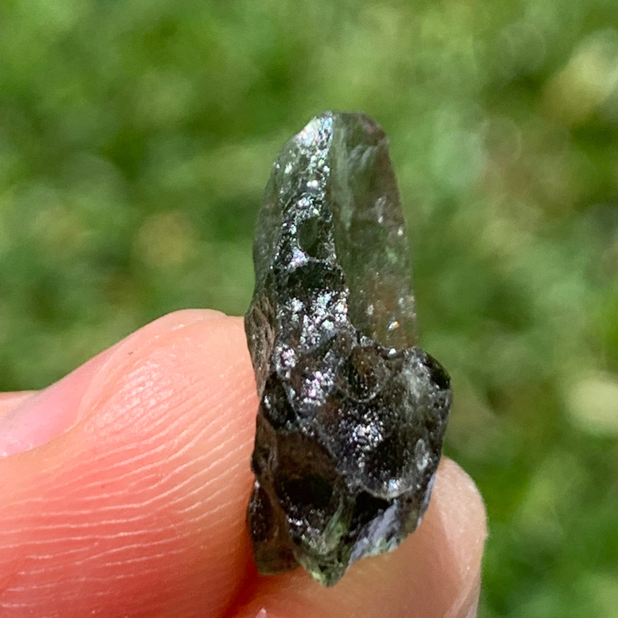 Moldavite Genuine Certified Czech Republic 1.3 grams