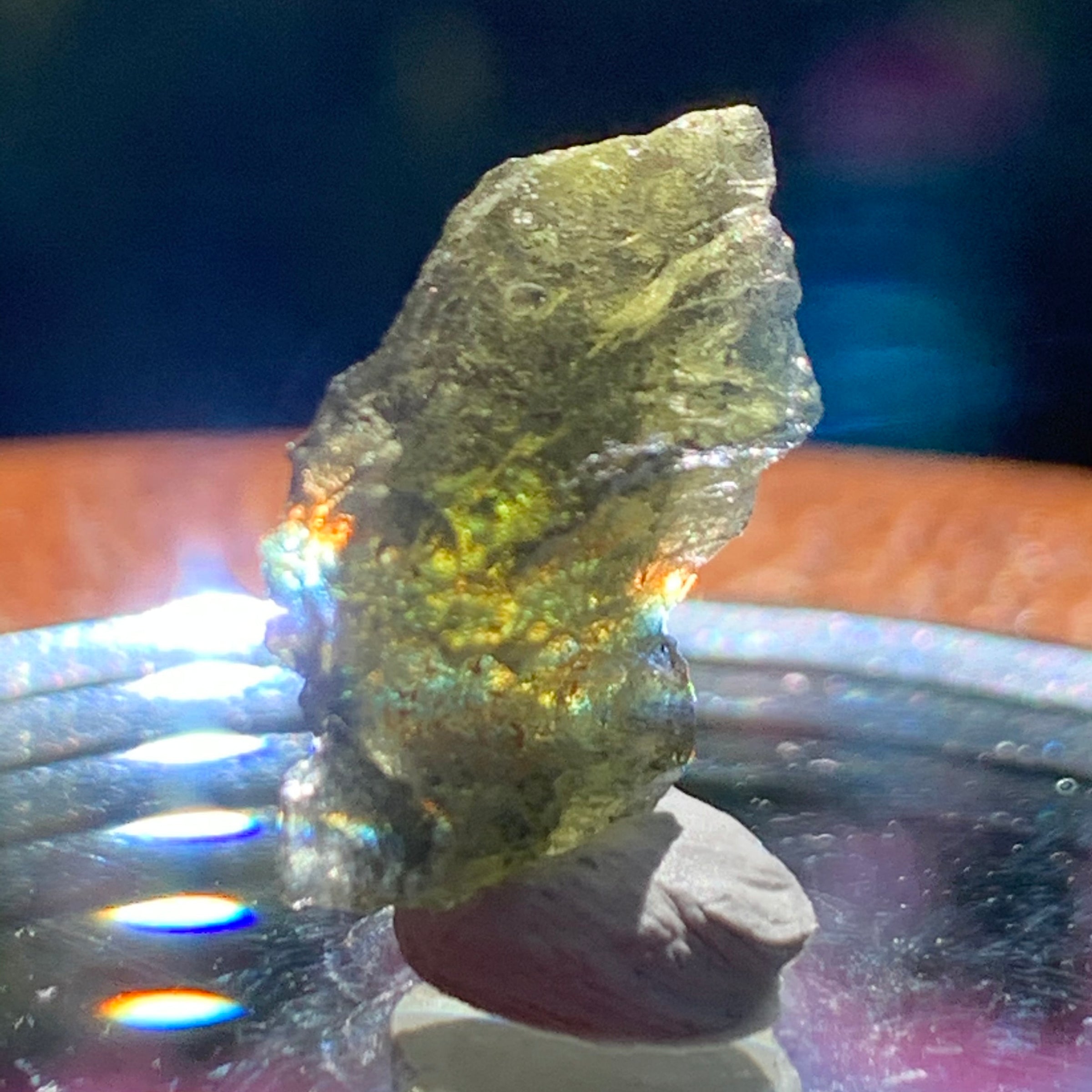 Moldavite Genuine Certified Czech Republic 1.0 grams