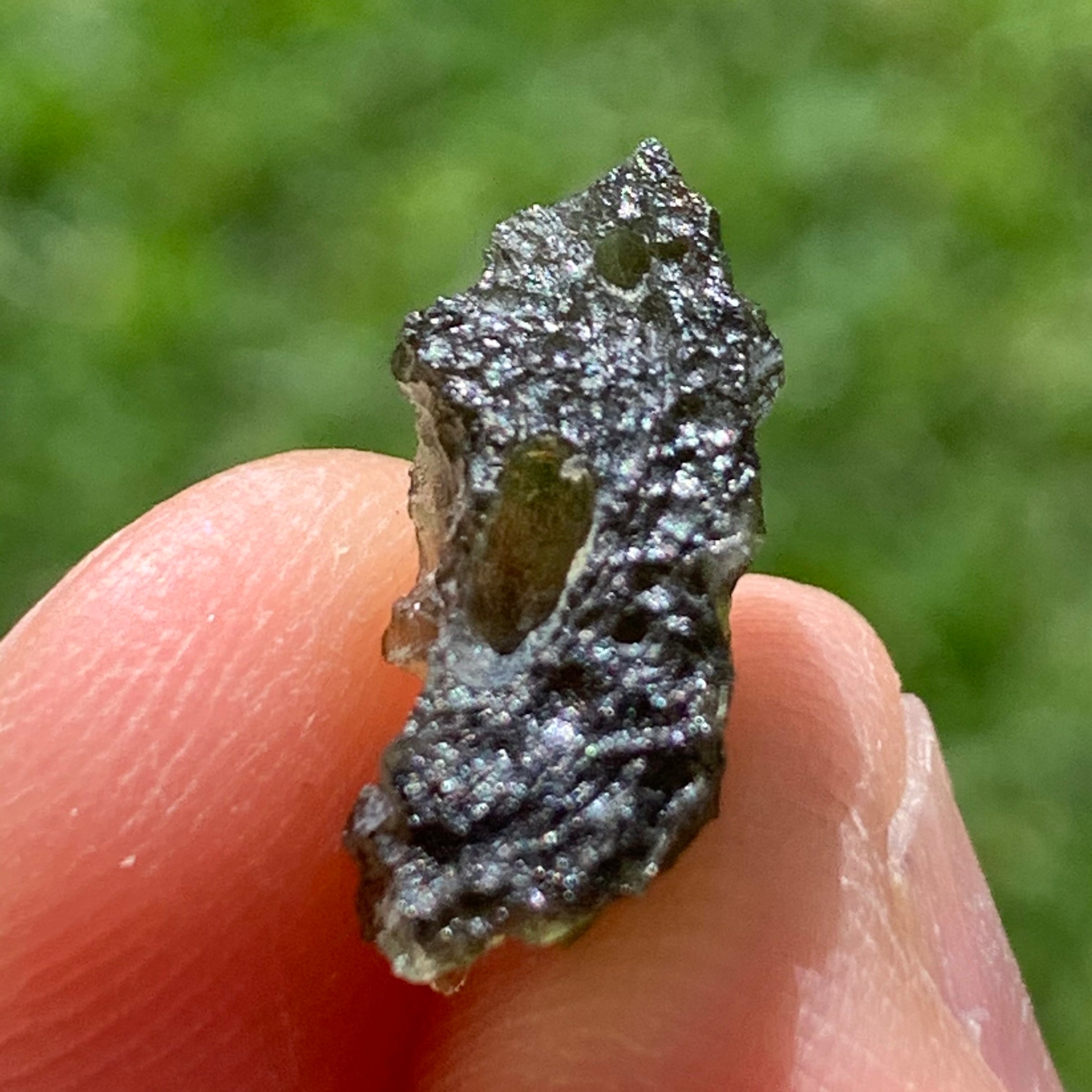 Moldavite Genuine Certified Czech Republic 1.0 grams