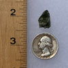 Moldavite Genuine Certified Czech Republic 1.0 grams