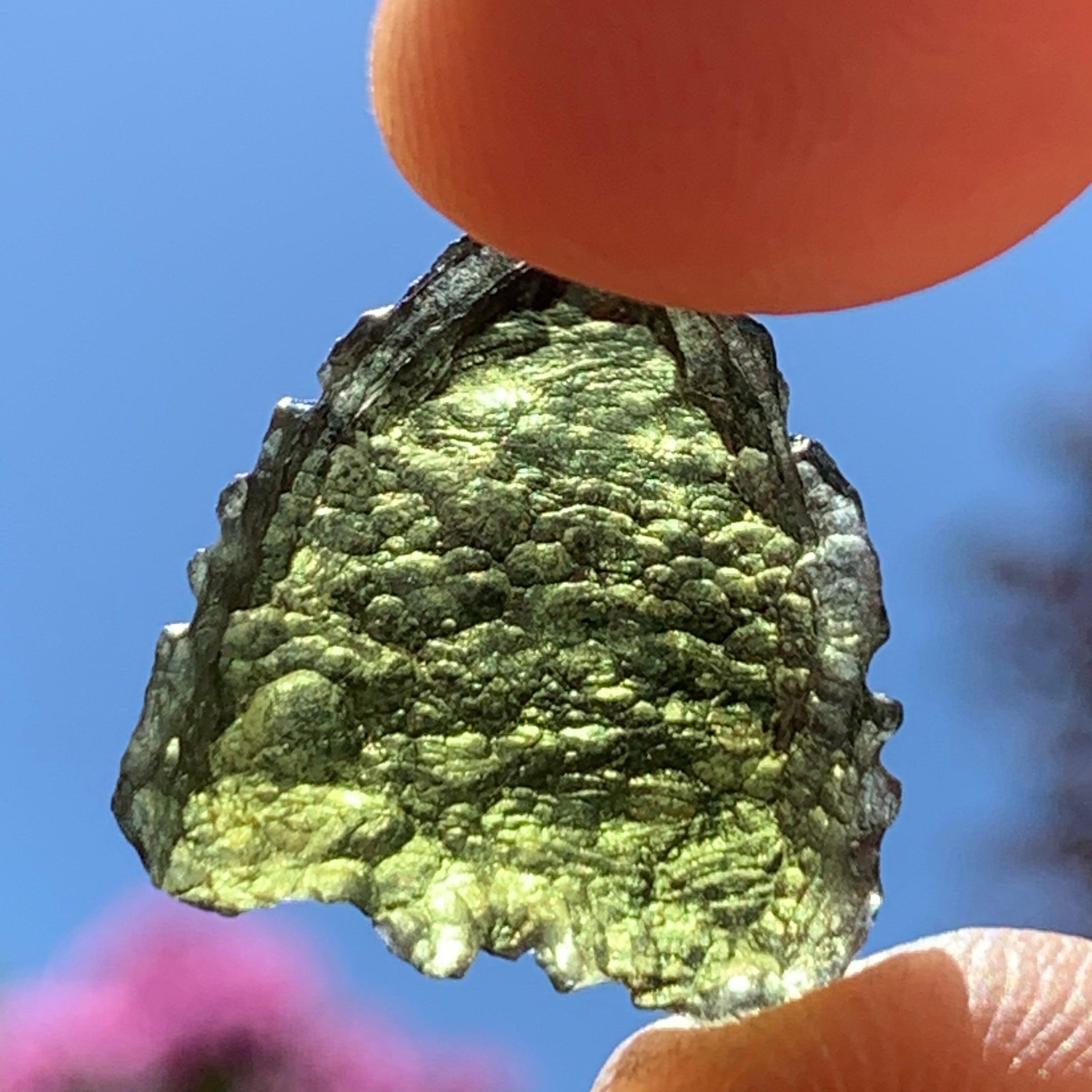 Moldavite Genuine Certified Czech Republic 2.8 grams