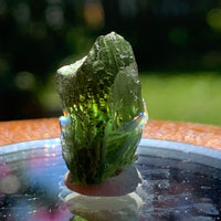 Moldavite Genuine Certified Czech Republic 3.4 grams