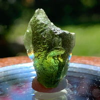 Moldavite Genuine Certified Czech Republic 3.4 grams