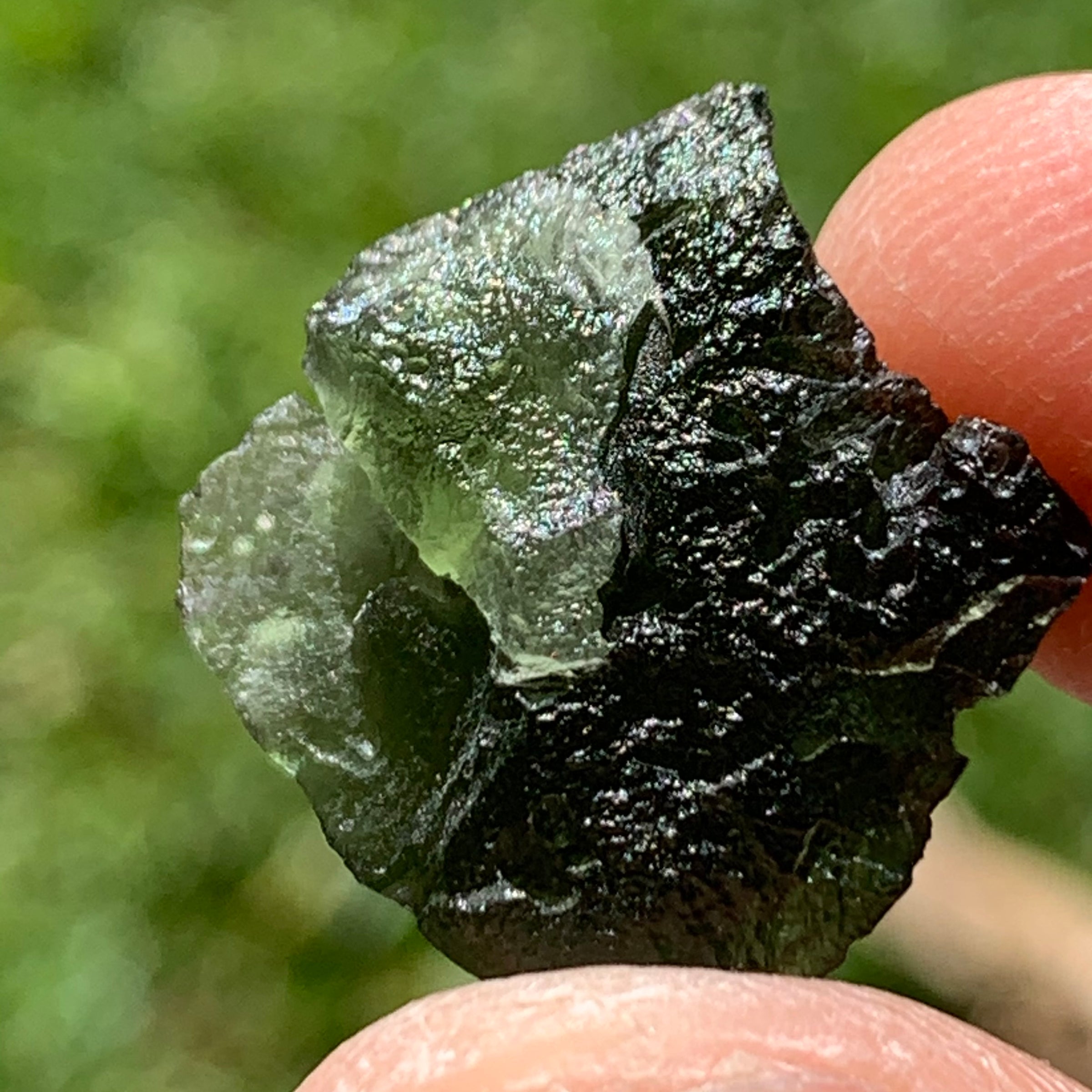 Moldavite Genuine Certified Czech Republic 3.4 grams