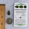 Moldavite 1.45 grams #1568
