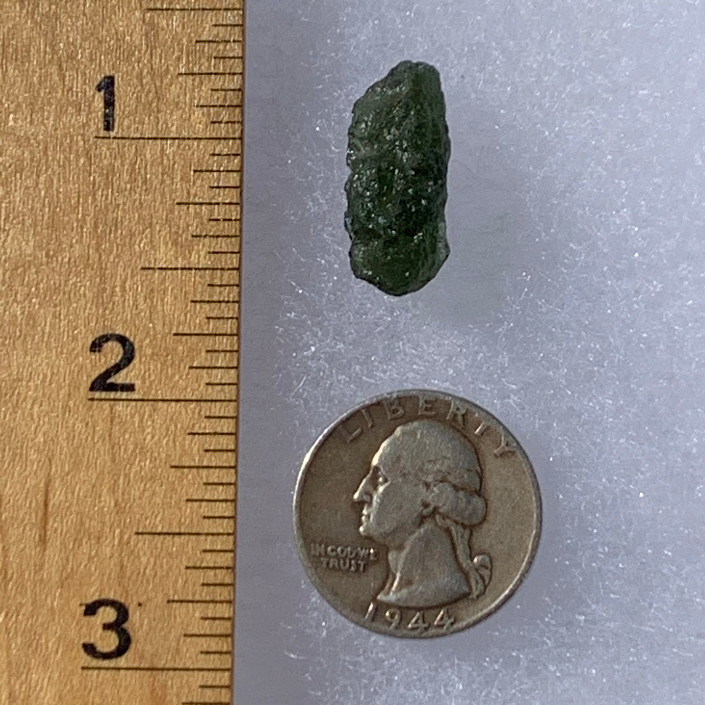 Moldavite Genuine Certified Czech Republic 2.6 grams