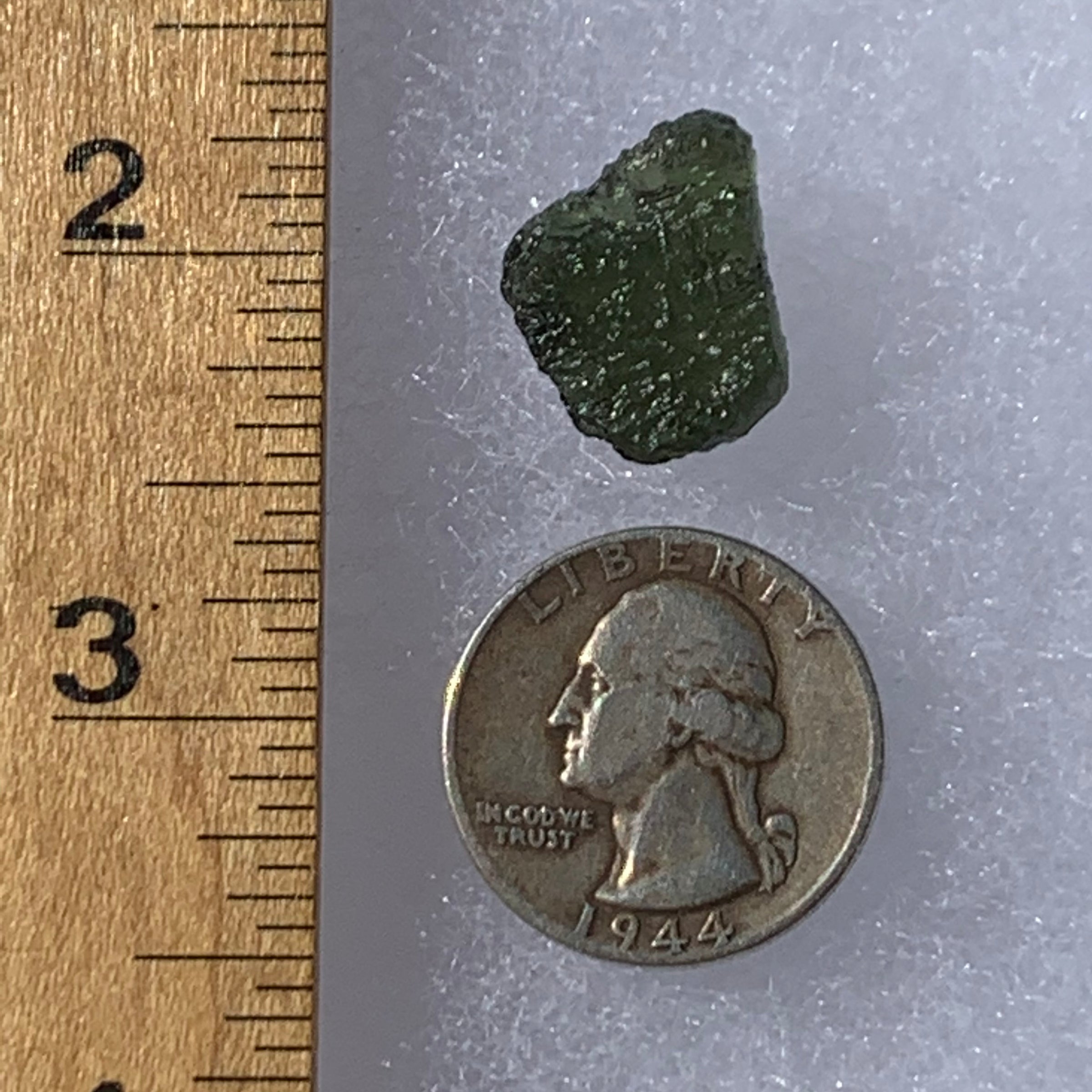 Moldavite Genuine Certified Czech Republic 1.9 grams