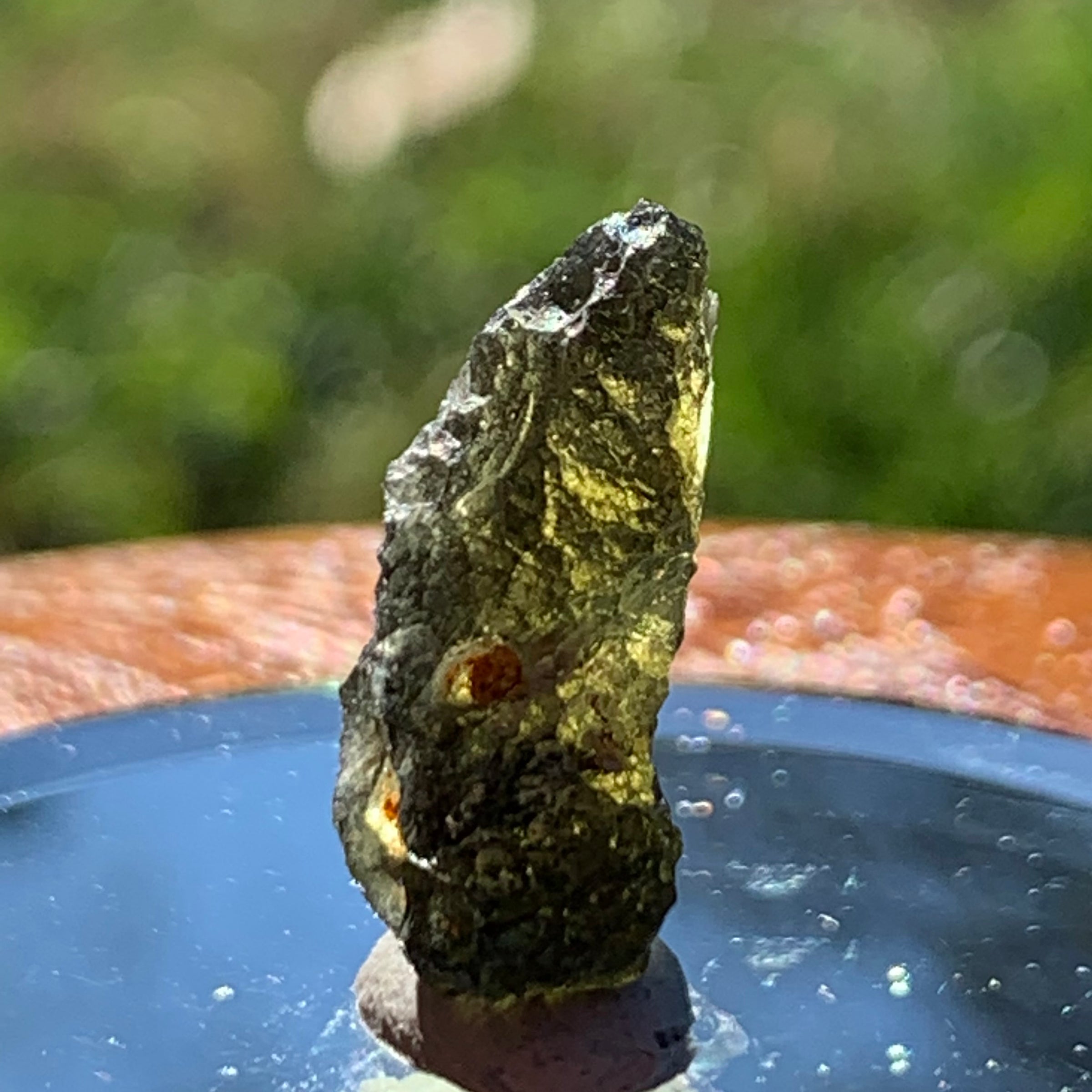 Moldavite Genuine Certified Czech Republic 1.3 grams