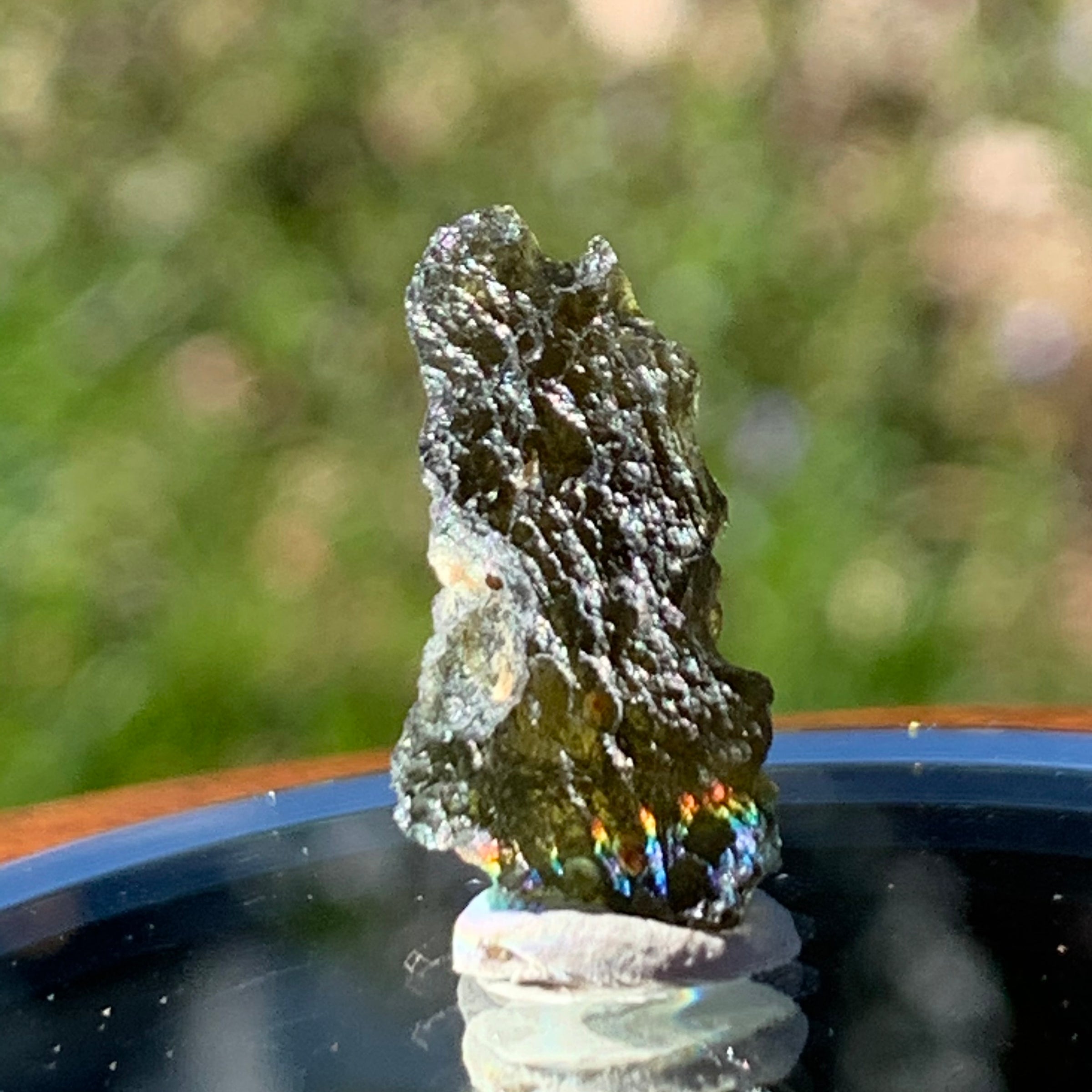 Moldavite Genuine Certified Czech Republic 1.3 grams