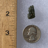 Moldavite Genuine Certified Czech Republic 1.3 grams