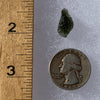 Moldavite Genuine Certified Czech Republic 1.0 gram