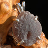Saffordite / Cintamani Stone Pendant Sterling Silver #2839