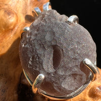 Saffordite / Cintamani Stone Pendant Sterling Silver #2839