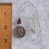 Charoite Necklace Sterling Silver #3896