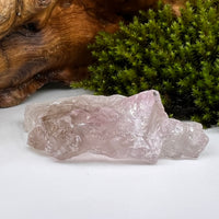 Crystalized Rose Quartz #51-Moldavite Life